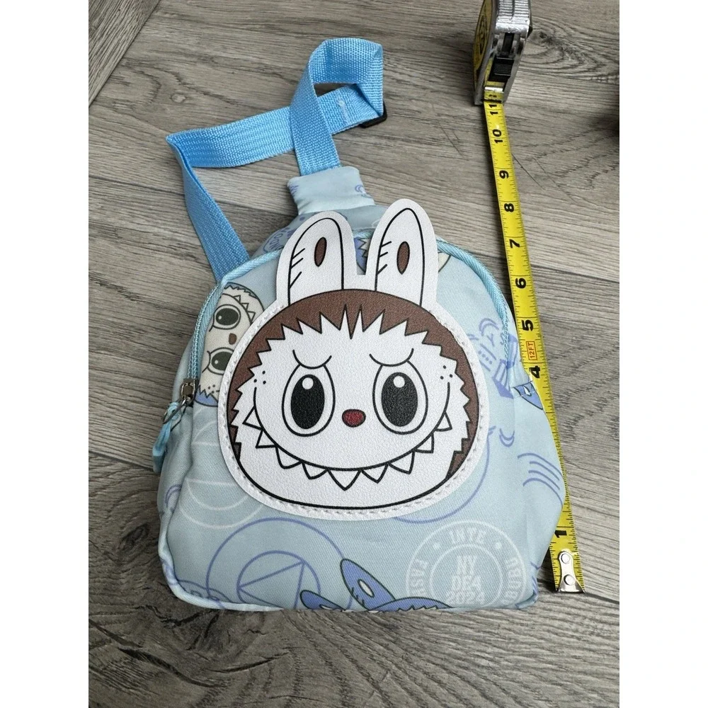 Kids Cartoon Monsters  Mini Crossbody Chest Bag Monster Blue